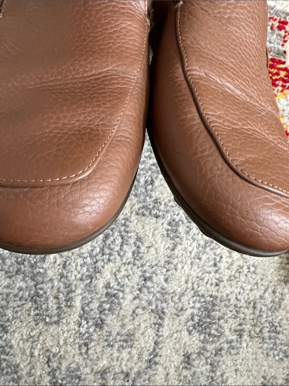 VIONIC Elora Toffee Leather Driving Loafers 10 Comfort Casual Work fall travel - Picture 8 of 8